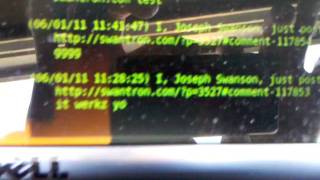 Arduino LCD control via python script