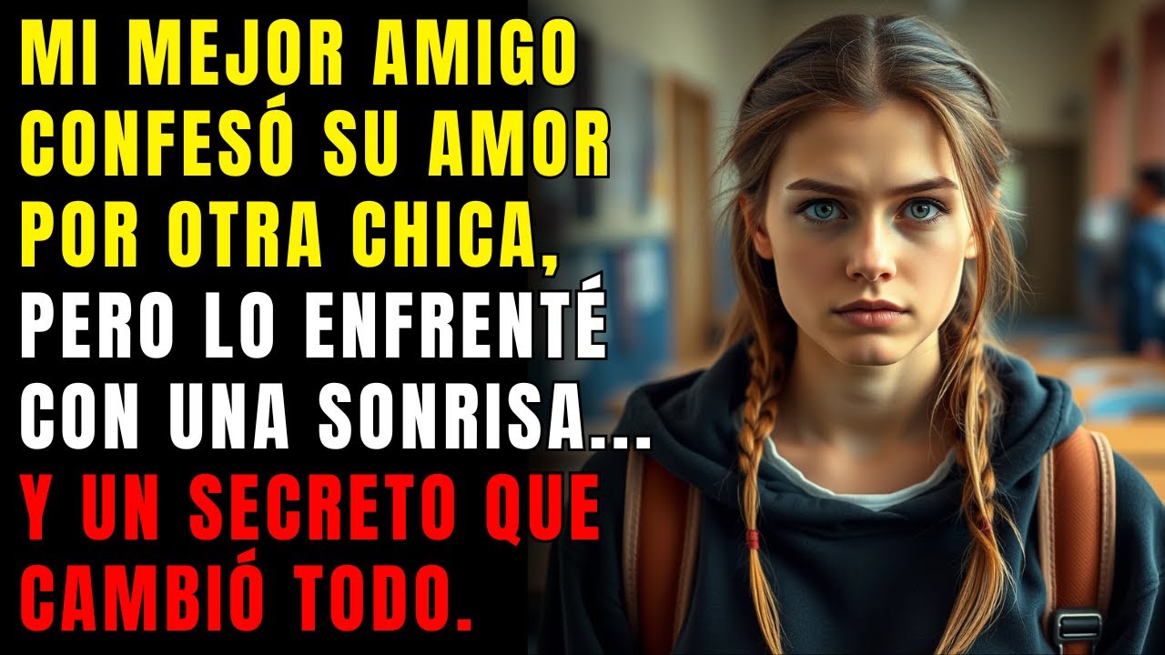 MI MEJOR AMIGO CONFESÓ SU AMOR POR  OTRA CHICA, PERO LO ENFRENTÉ CON UNA SONRISA... Y UN SECRETO...
