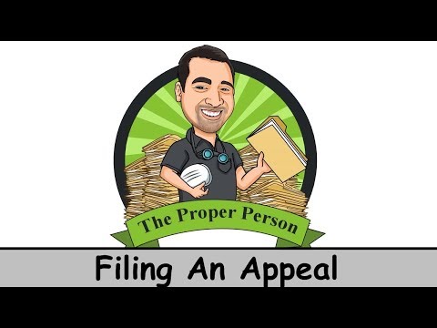 Video: How To File An Appeal