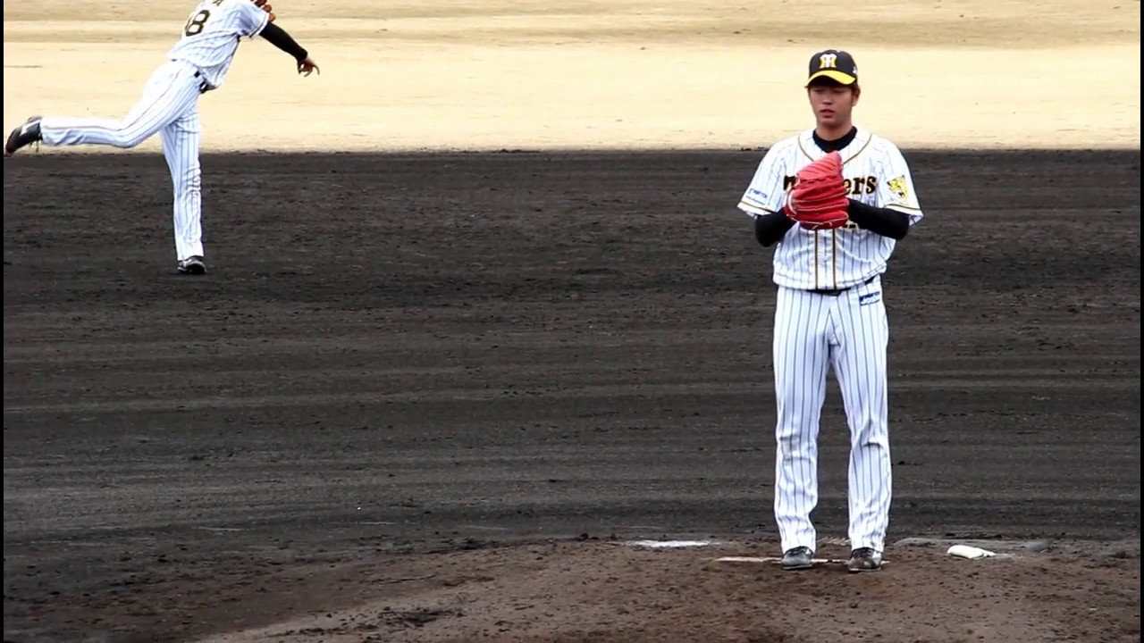 2019.3.7 阪神タイガース高橋遥人投手（亜細亜大学） 【145km/h 三者