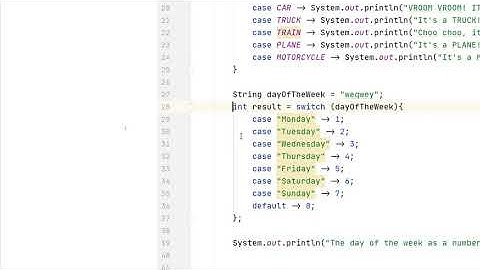 Java 14 - Switch Expressions