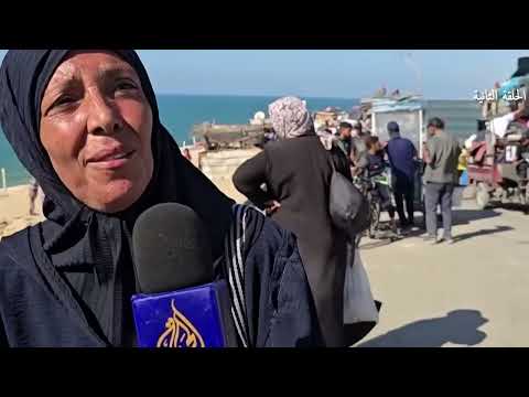 شاهد يافاوية تروي فصول ا جديدة من معاناتها خلال عامين من الحرب على غزة