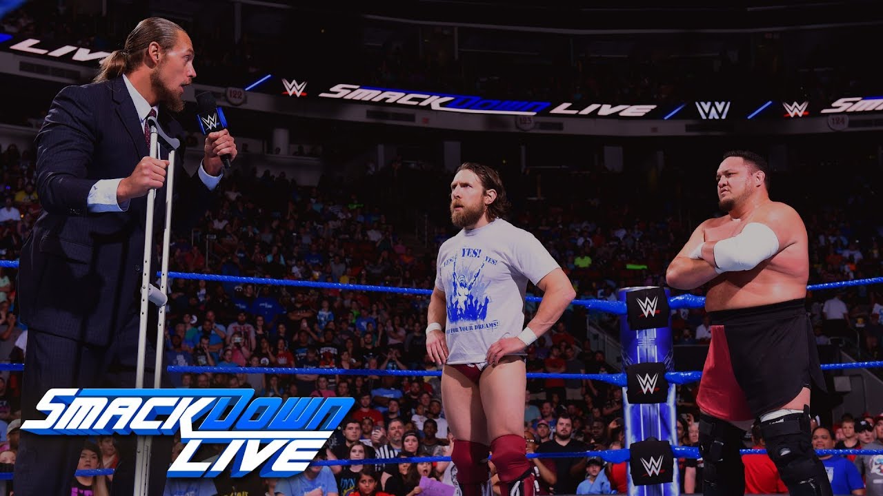 Big Cass interrupts confrontation between Daniel Bryan and Samoa Joe: SmackDown LIVE, May 29, 2018