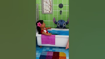 Weird Stitch and Lilo #shorts #funny #loop