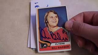TTM Recap 321 with 32 Autographs from 10 People Bill Barber Jeff Mullins Rick Kehoe Nick Leyva