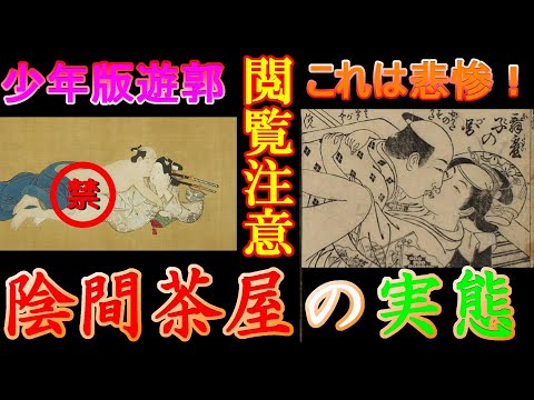 【歴史解説】陰間茶屋の真実！江戸時代の少年版遊郭！？【MONONOFU物語】