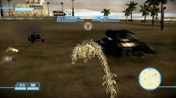Transformers: The Game Walkthrough: Decepticons - SOCCENT Military Base - Communication Breakdown