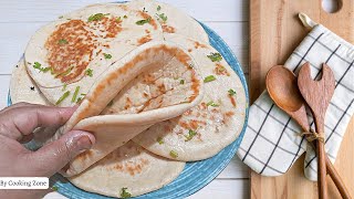 In 10 Minutes! No Oven! Fluffy & Soft Turkish Bread, Most Delicious & Tastiest Thing I've Ever Eaten screenshot 1