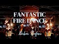 Fire dance at dubai safari  giee goes 