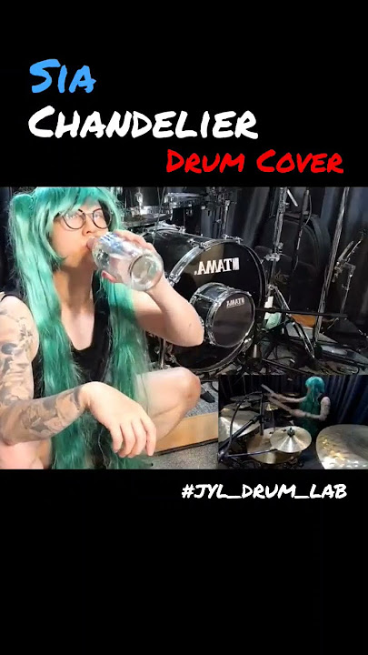 Sia - Chandelier - Drum Cover #Shorts