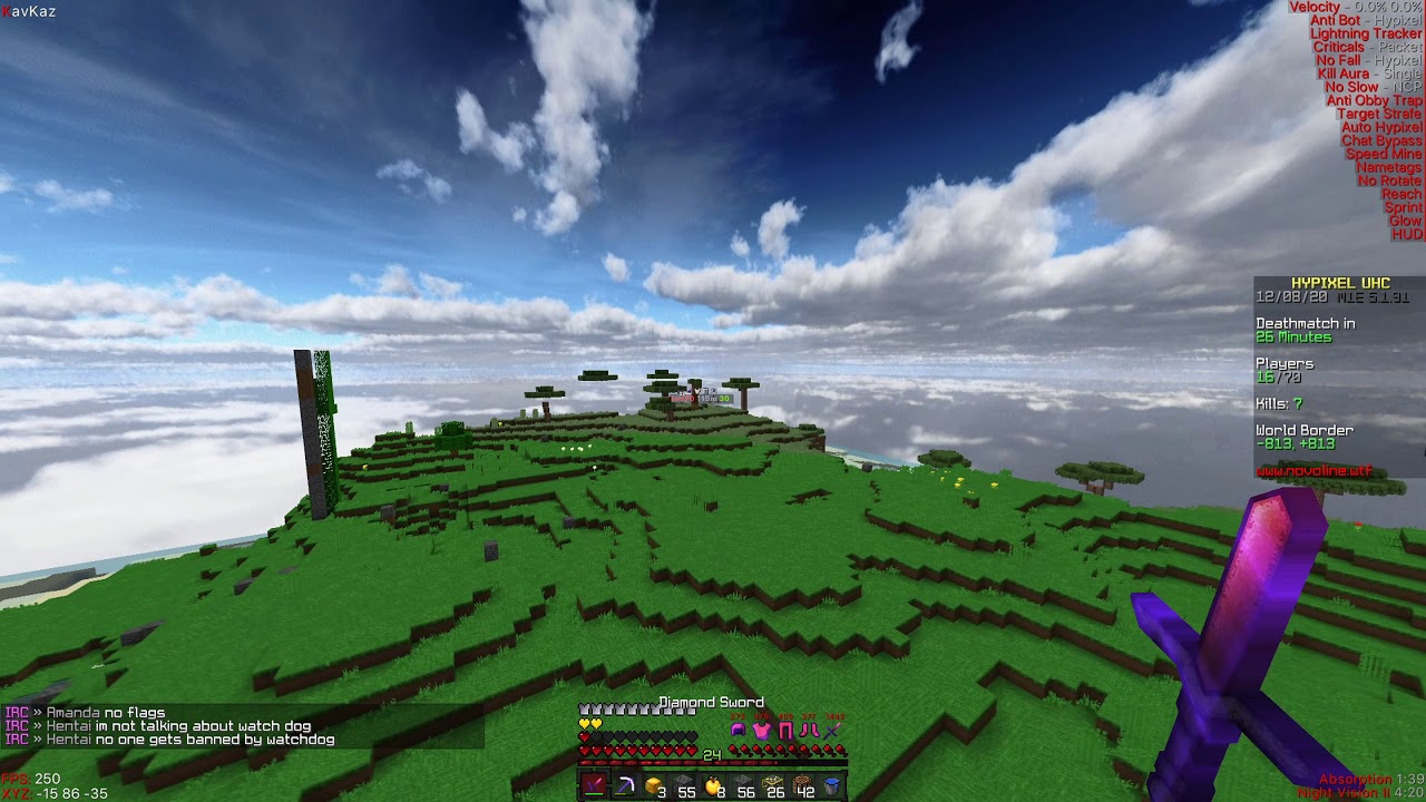 Novoline Client 20 KILLS IN UHC AS LEGIT PLAYER || Novoline Client - YouTube