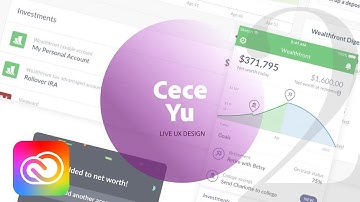 Live UI/UX Design with Cece Yu 2/2 | Adobe Creative Cloud
