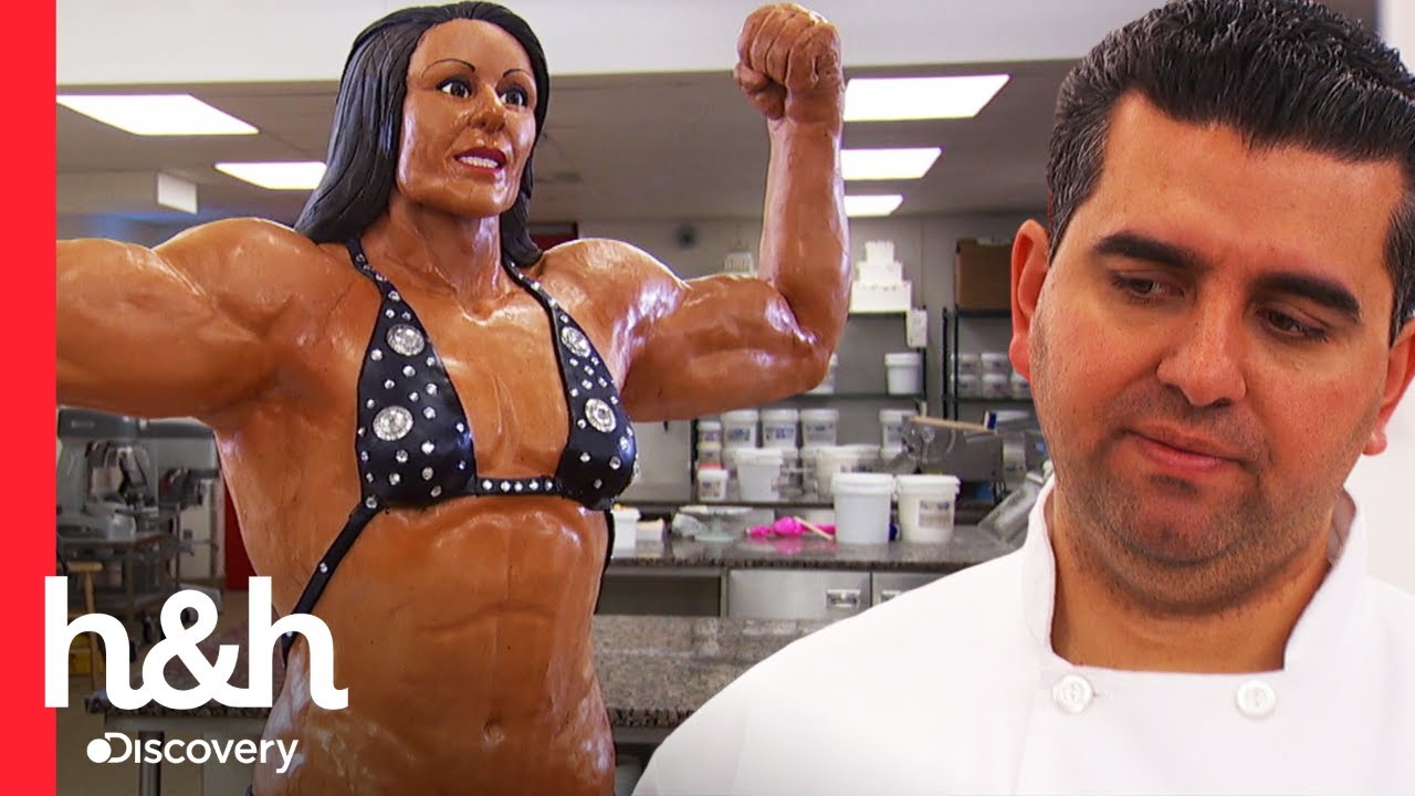 Buddy tiene miedo de ofender a clienta por el pastel que le preparó | Cake Boss | Discovery H&H mujer de piedra