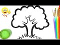 Bolalar Uchun daraxt rasm chizish/Drawing a tree for children/Рисование дерево для детей