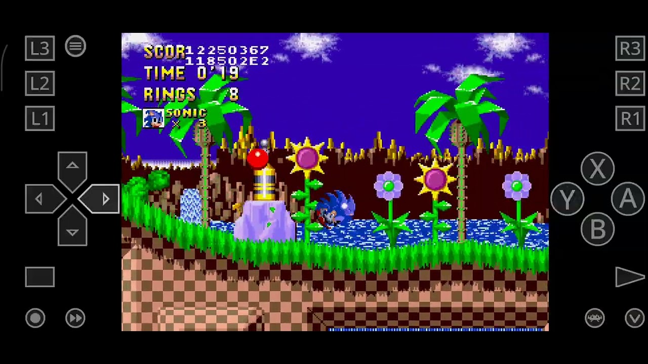 Sonic 1 gsx reboot debug mode gameplay