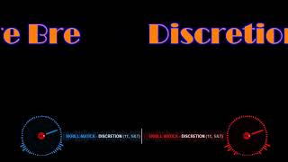 Skrill Matik ft. Bre Bre - Discretion (Slowed and Touched) #djmr873