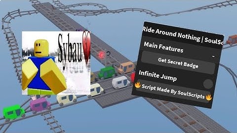 Roblox Cart Ride Around Nothing Script - Get Secret Badge (NO KEY!!!) Script in description 