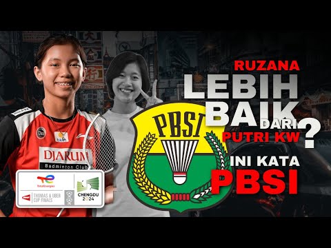 Putri KW Tidak Masuk Line Up Uber Cup 2024, Begini Jawaban PBSI tentang Line Up Thomas Uber Cup 2024