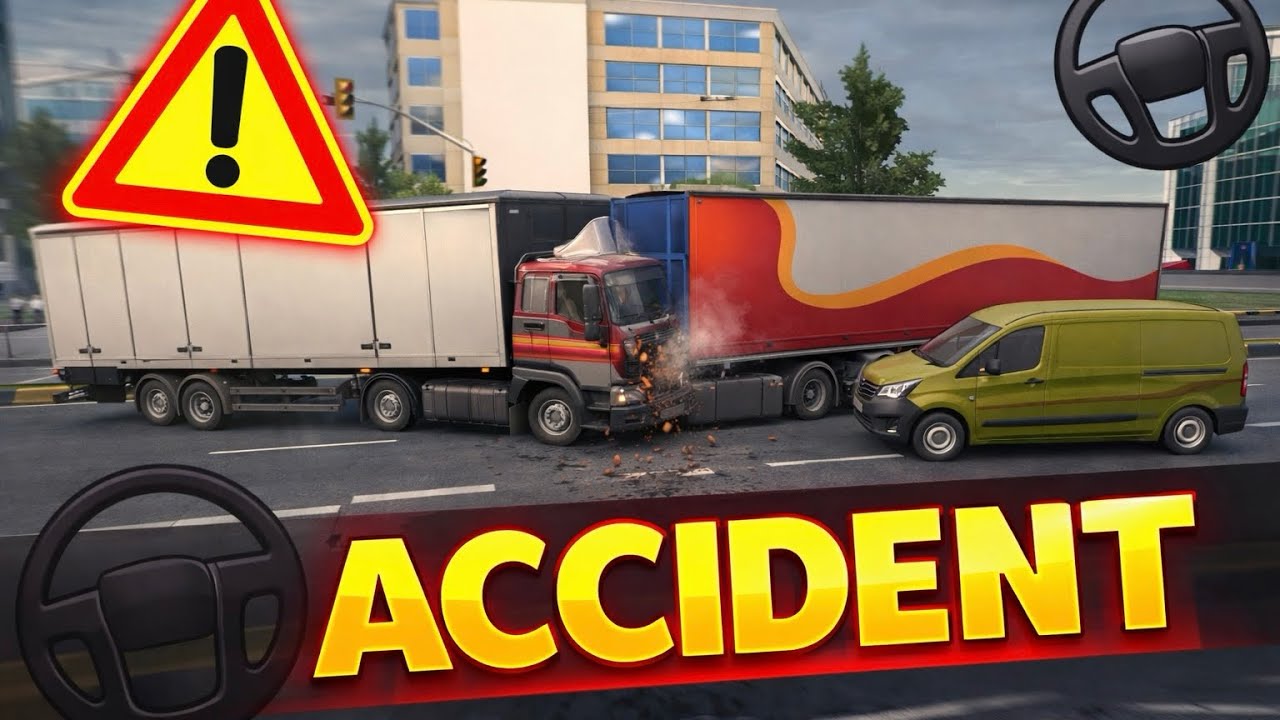 Part 2 “ TRUCK SUMILATOR “ ACCIDENT