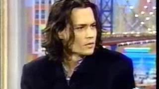 Johnny Depp on Rosie Show (1999)