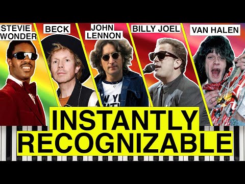 What makes these piano intro's ICONIC? @johnlennon @Stevie Wonder @Billy Joel  Beck and Van Halen