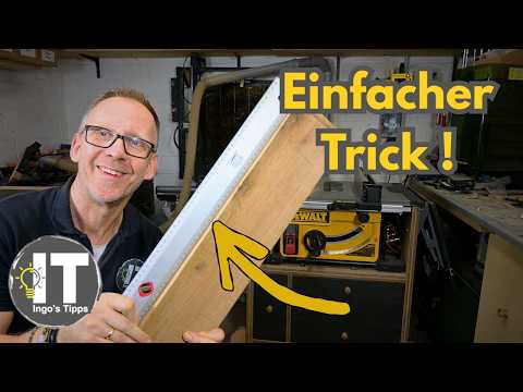 No jointer? Here's how to still get perfect edges on your table saw without a special jig @ingost...