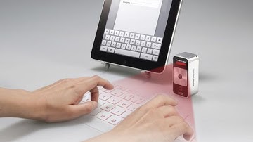 Virtual Keyboard - Laser Projection with Keychain