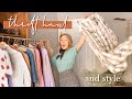 THRIFT HAUL TRY ON & STYLE | styling up my favorite thrifted clothing