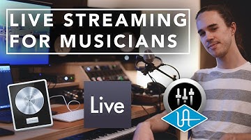 How to Live Stream DAW - Logic Pro X | Ableton | UAD & OBS