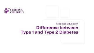 Difference between Type 1 and Type 2 Diabetes