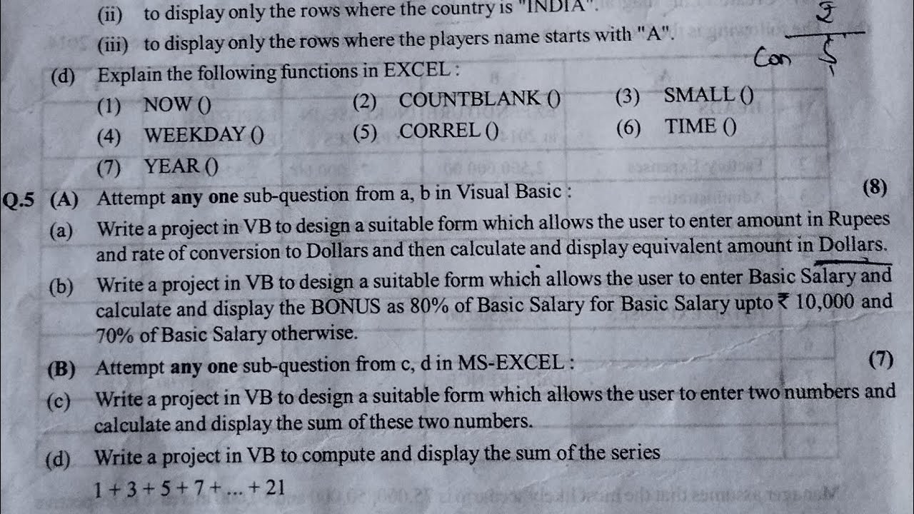 Visual Basic Sum And Solutions Tybcom Mumbai University YouTube visual-basic-sum-and-solutions-tybcom-mumbai-university-youtube