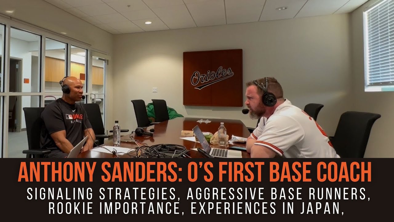 Anthony Sanders on Coaching Challenges, Defensive Base Runners, Young ...