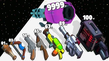 Weapon Run Evolution 3D - Level Up Weapon Max Level Gameplay (New  Update)