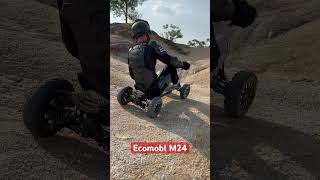 Suspension Off-Road Electric Skateboard Ecomobl M24 Pro 4Wd Samsung 40T 12S5P Battery
