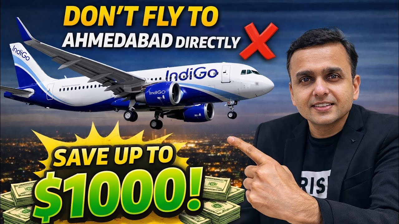 અમેરિકા થી અમદાવાદ જતાં ડોલર કેવી રીતે બચાવશો? | USA to Ahmedabad Flight Hack