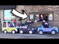 TOY CARS IN THE DRIVE THRU!