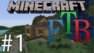 Minecraft Feed The Beast Part 1: Im A Wizard