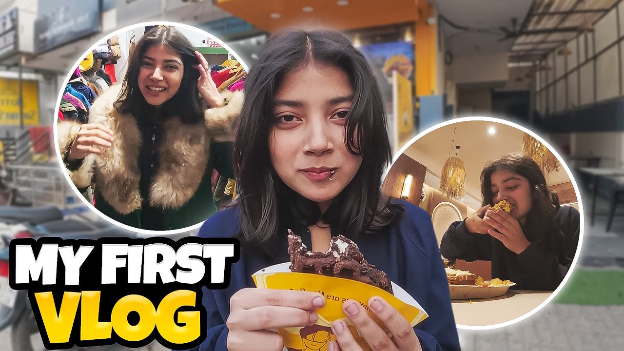 My First Vlog | Anushka Vlogs