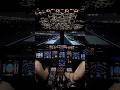 #shorts *Night Ops: Boeing 747 Final Turn and Touchdown #nightflight #aviation