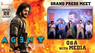 Agent Team Q&A With Media | Akhil Akkineni | Mammootty | Surender Reddy | Anil Sunkara |