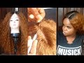 How to make dark root crochet wig//beginners friendly
