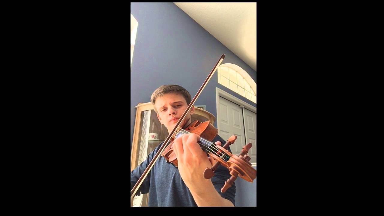 Kabalevsky Violin Concerto Mvmt. 1&2, Telemann Fantasia No. 4 YouTube