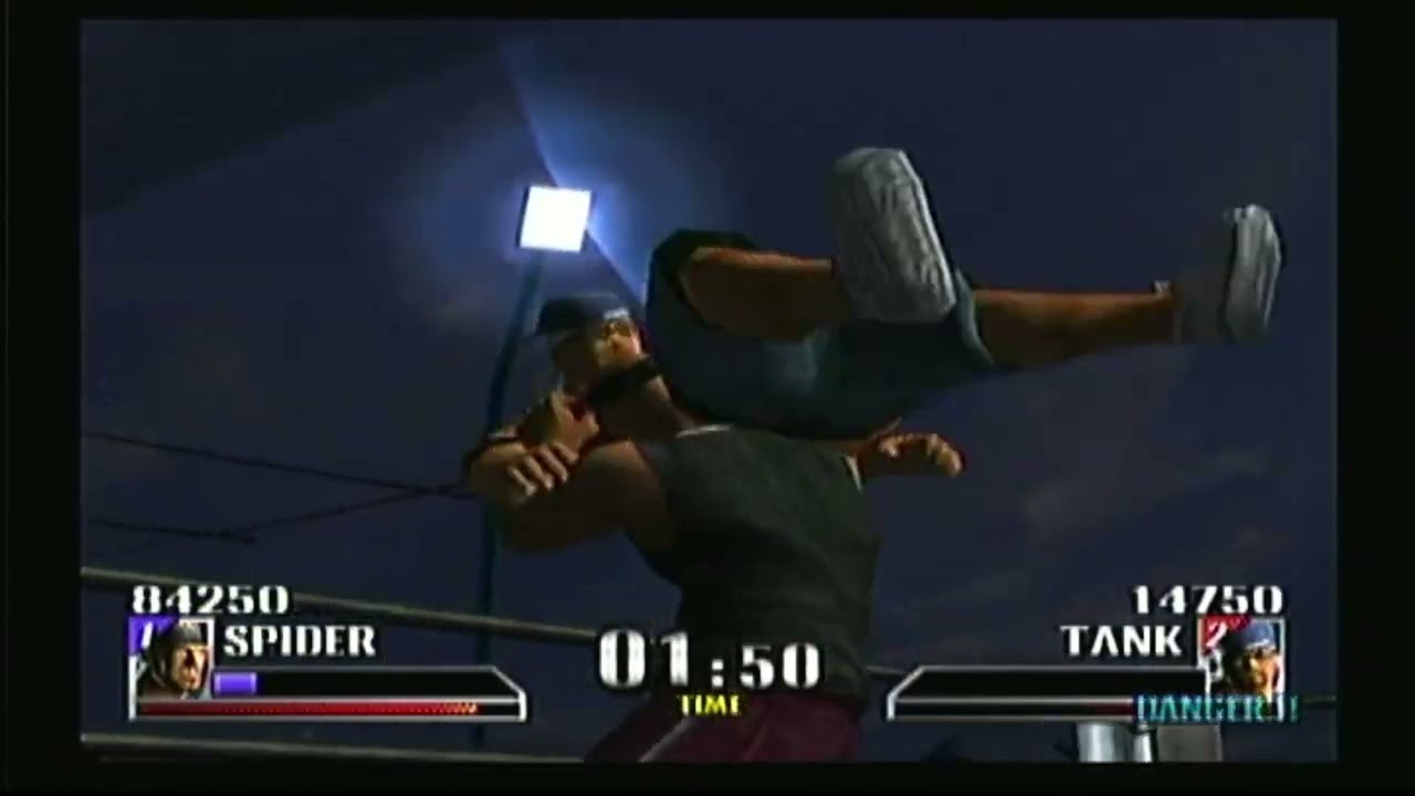 Def Jam Vendetta - Spider vs Tank @ The Junkyard