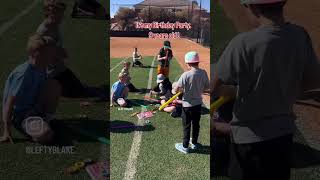 Best Birthday party. #baseball #youthbaseball #travelball #youthsports #birthday