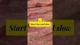 Crispy bacon starts with this easy kitchen tip 🥓