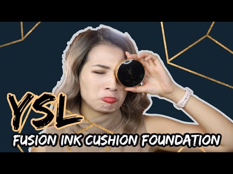 Video Thử CUSHION của YSL ♡ YSL Fusion Ink Cushion... - youtube