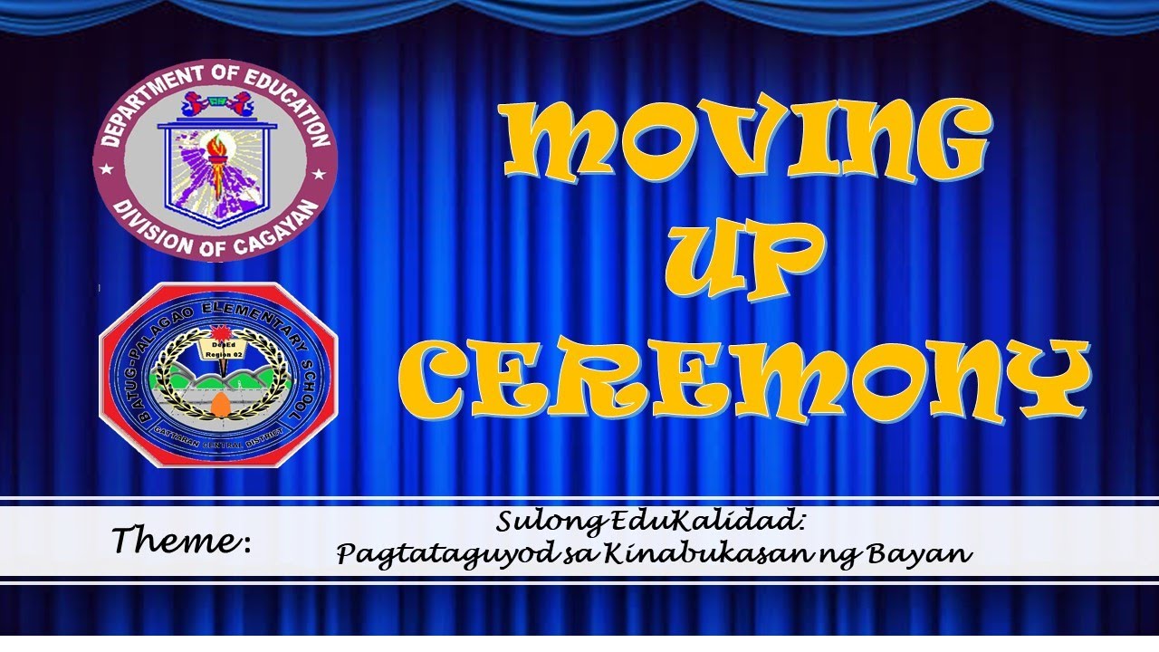 Virtual kindergarten moving up ceremony youtube