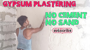 Gypsum plastering in Tamil || of AAC  Wall gypsum plastering technique speed work #aac