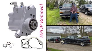 HPOP Removal 7.3L Ford Powerstroke