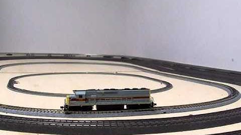 InterMountain #69591-03 Erie Lackawanna #3676 SD45-2 Test Run